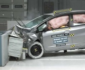 2010 Honda Fit IIHS Frontal Impact Crash Test Picture